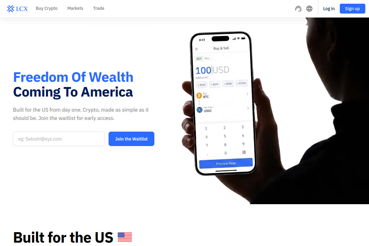 LCX homepage