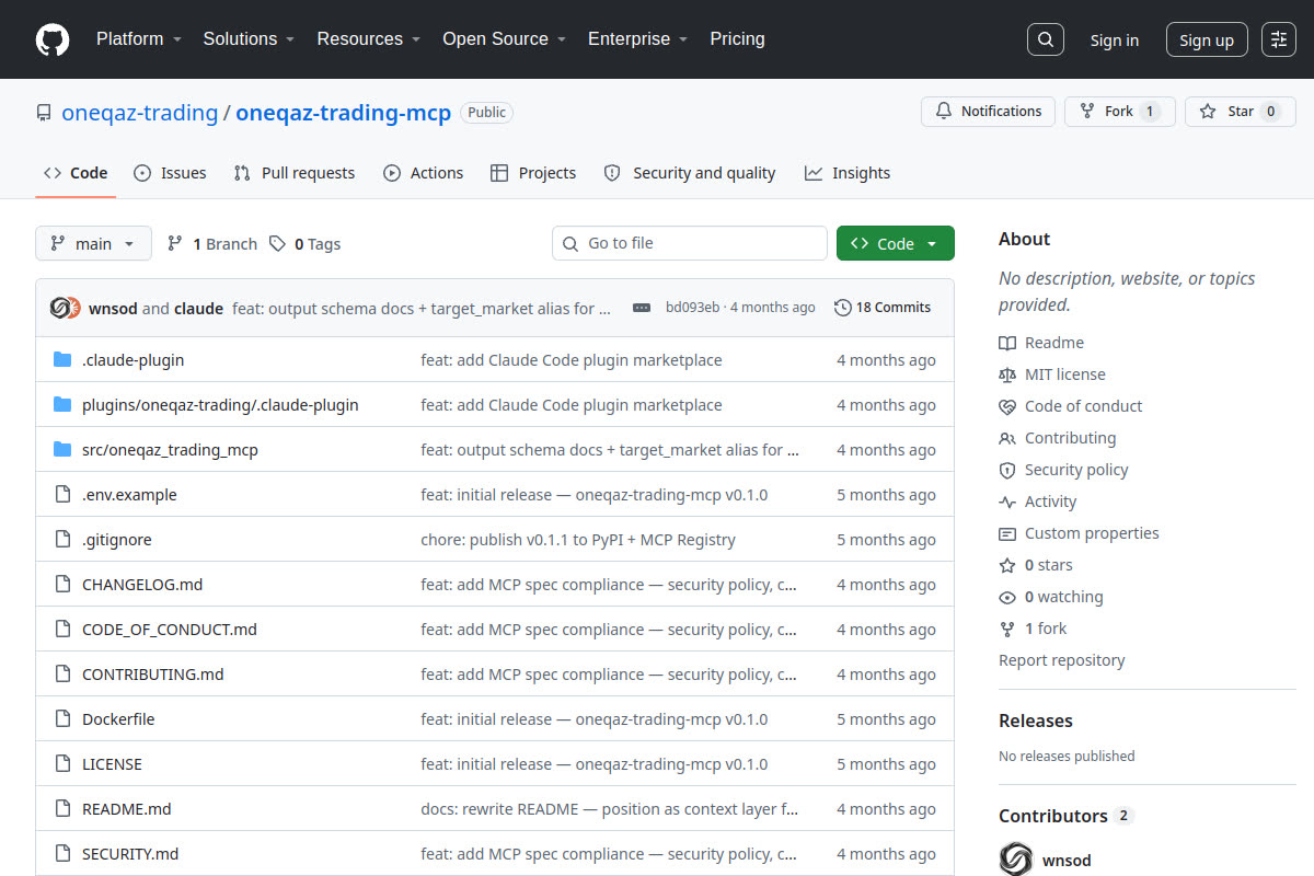 OneQAZ homepage