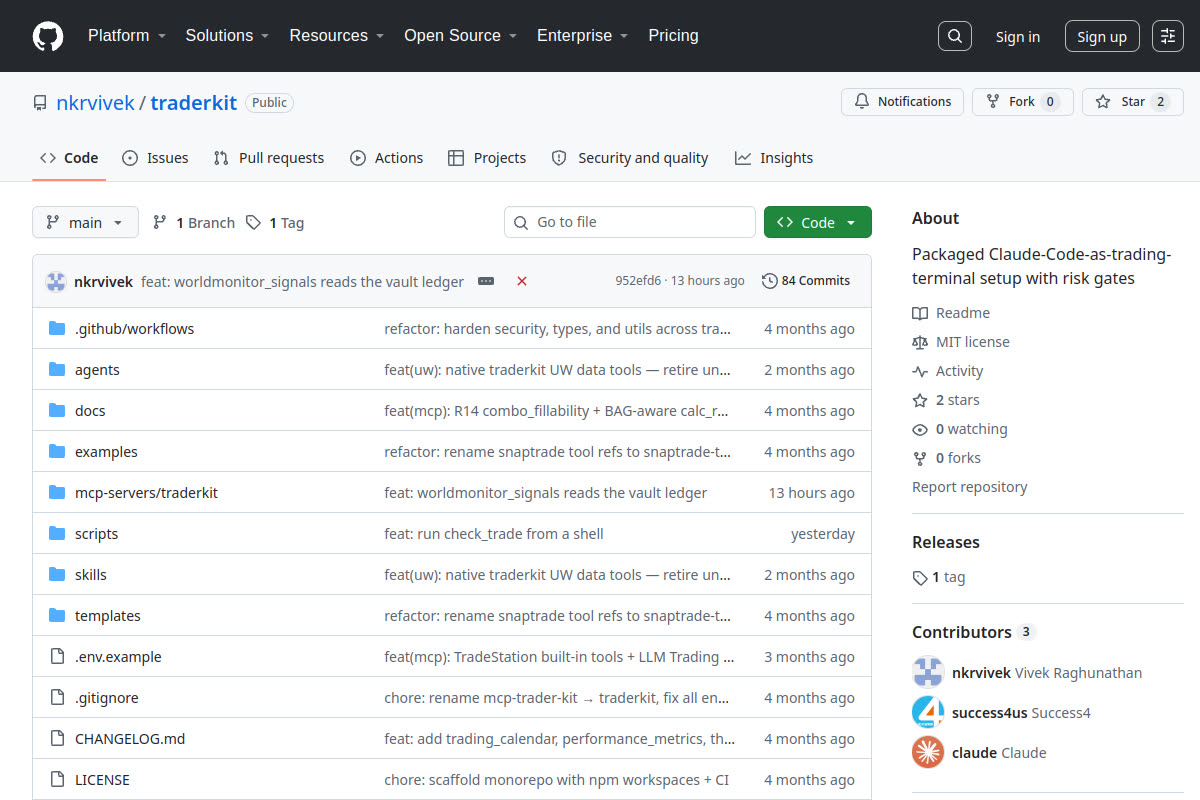 traderkit homepage